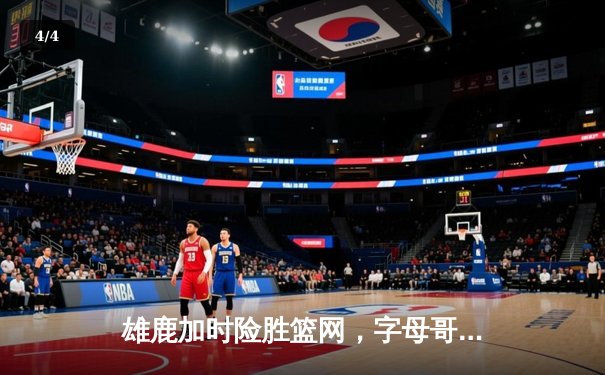 雄鹿加时险胜篮网，字母哥44分主宰关键战役 - 4